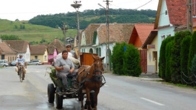 Bauern in Rumänien